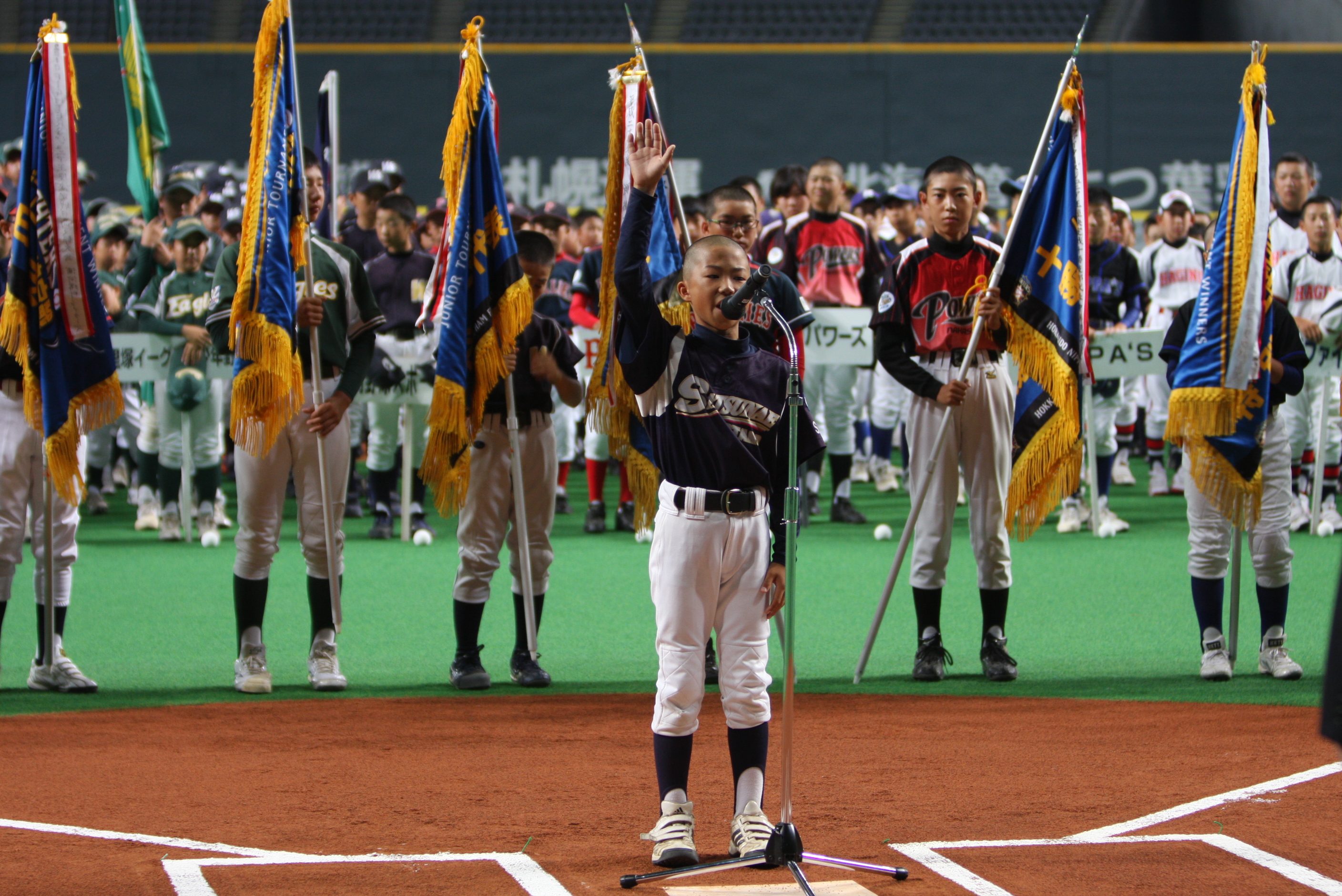 8日速報 夢の札幌ドーム 15聖地の夏 ﾍﾞｰｽﾎﾞｰﾙ北海道 ｽﾄﾗｲｸ