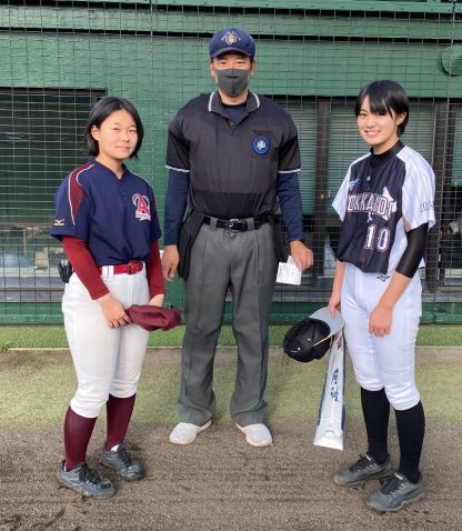 どさん子女子４強入り 中学女子軟式 ベースボール北海道 ストライク